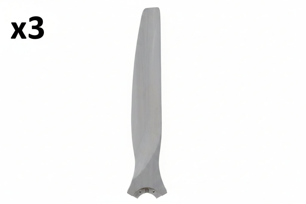 3 x Fanimation B6720 Spitfire 30" Blades for 60" Ceiling Fans White Washed