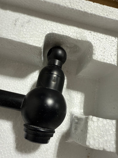 Scratch Signature Hardware 450656 Vivan Double Handle Pot Filler - Matte Black - *Plumbing