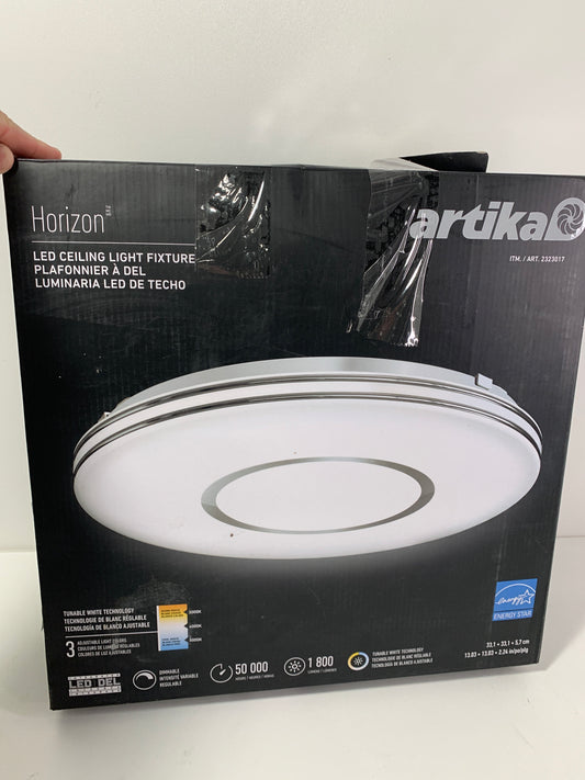 Artika Horizon LED Ceiling Light Fixture 1800 Lumens 3 Color Preset Dimmable