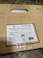 Signature Hardware 447657 Totten 25" Drop In or Undermount Single Basin Granite Composite Kitchen Sink