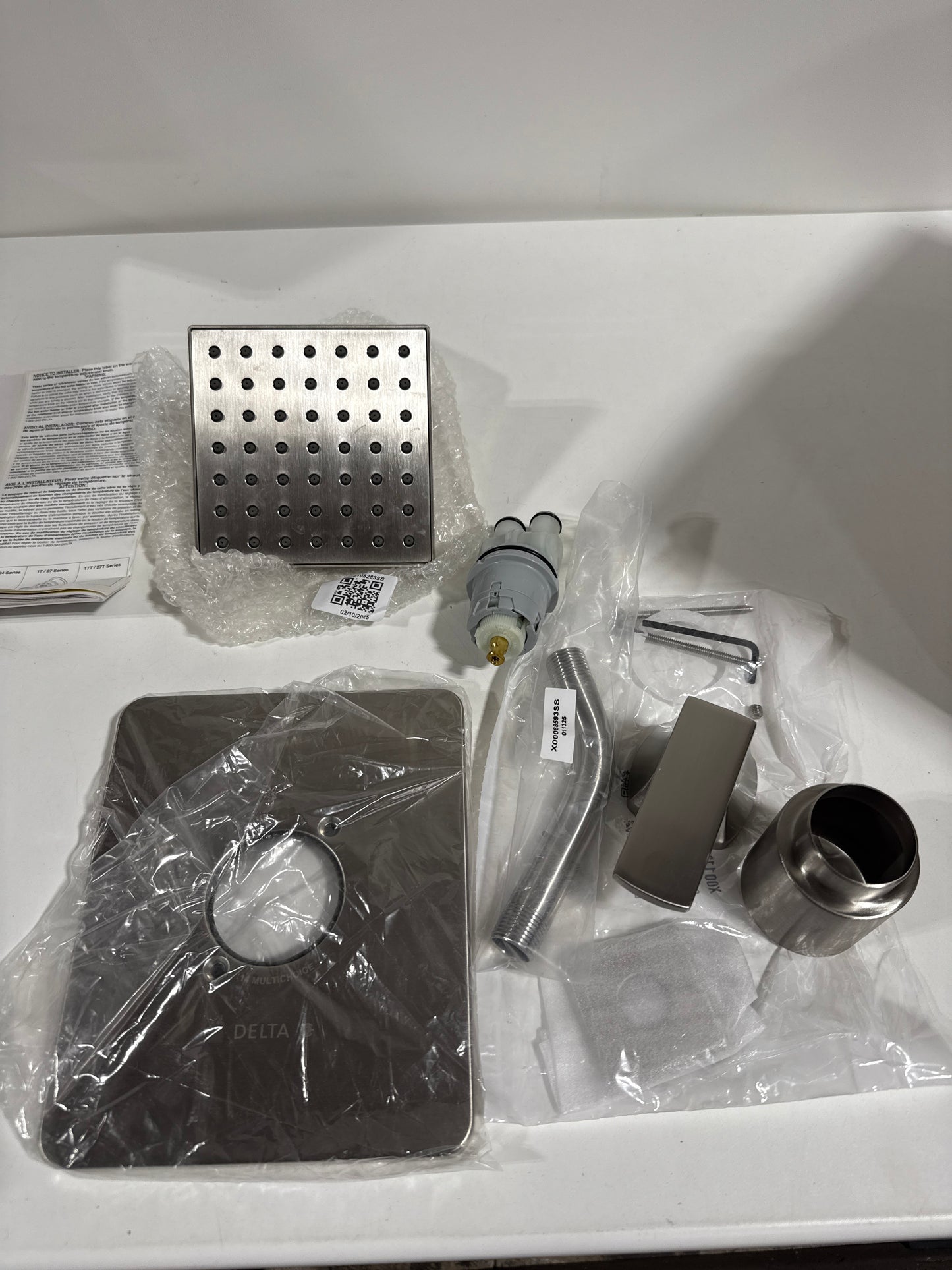 Delta T14237 Velum Shower Only Trim Package - Brilliance Stainless