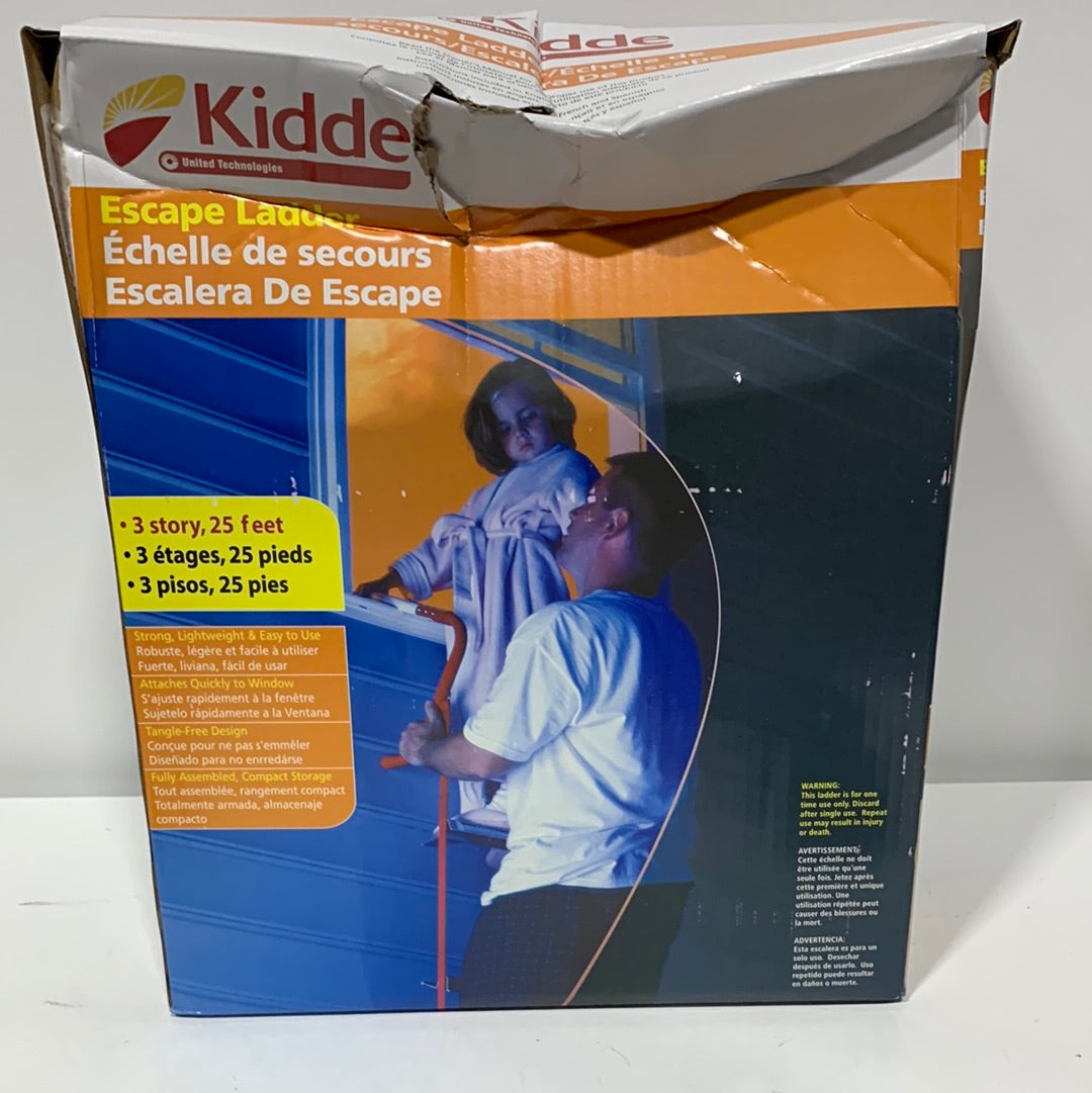 Kidde 25 Foot Three Story Emergency Escape Ladde Model KL-3S