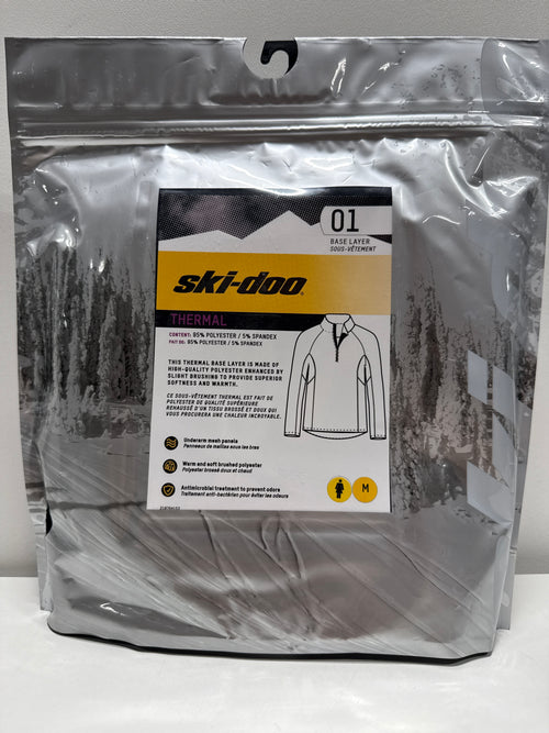 Ski-Doo Ladies’ Thermal Base Layer (top) Black  M