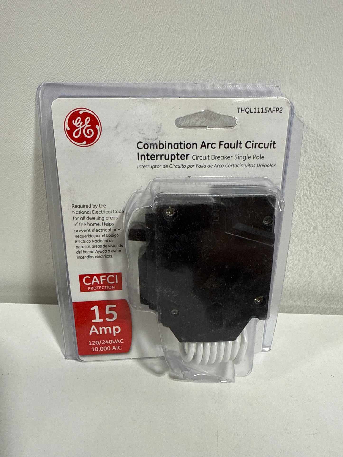 Q-Line 15 Amp Single-Pole Arc Fault Combination Circuit Breaker