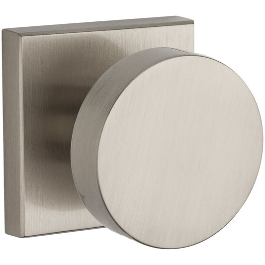 Baldwin HD.Con.Csr Contemporary Non-Turning One-Sided Dummy Door Knob - Nickel