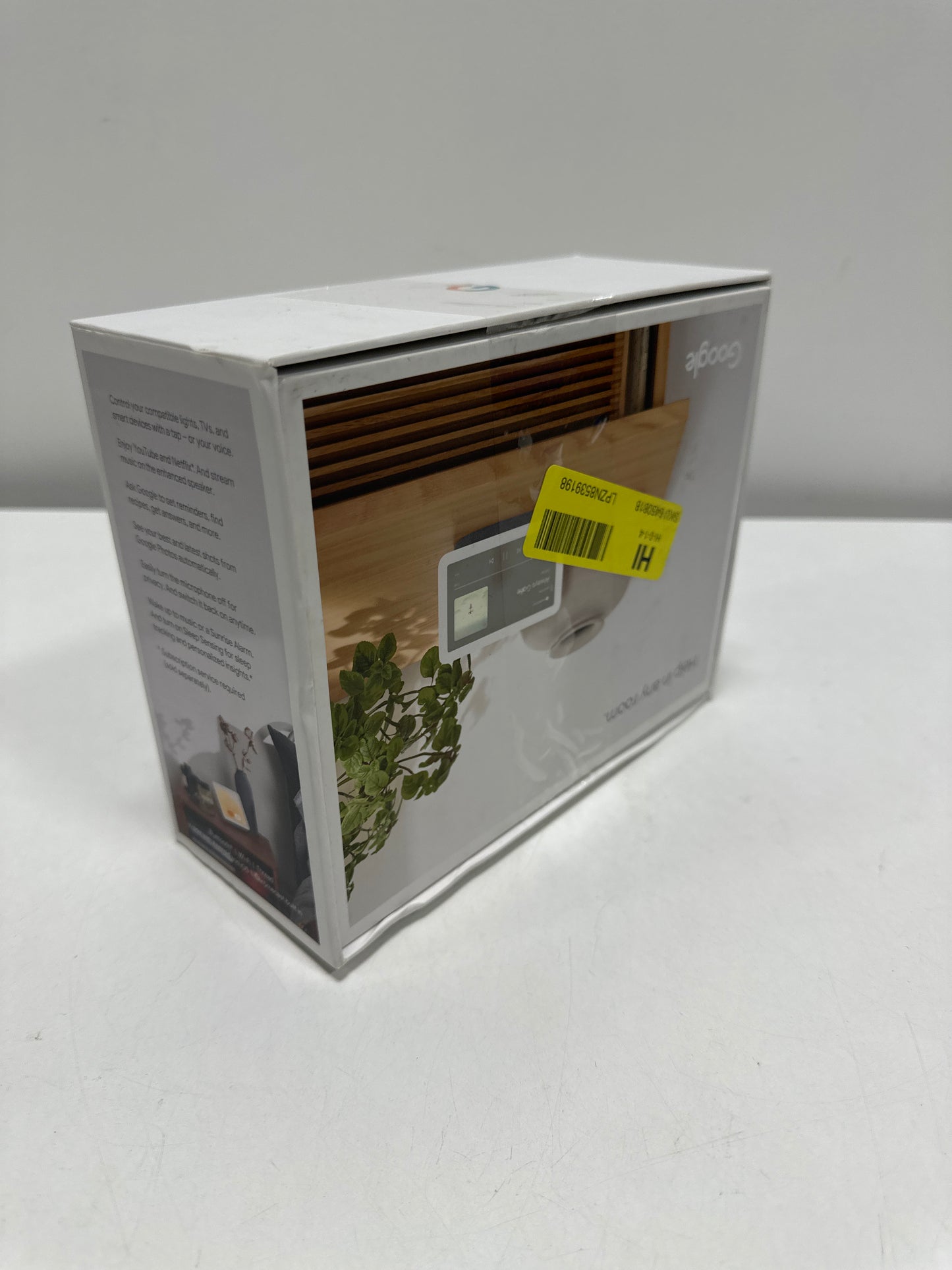 Used Google Nest Hub 7-inch Display 2nd Gen Ga01331-us - Chalk