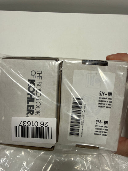 K-974-BN Stillness Purist Slidebar Trim Kit (Vibrant Brushed Nickel)