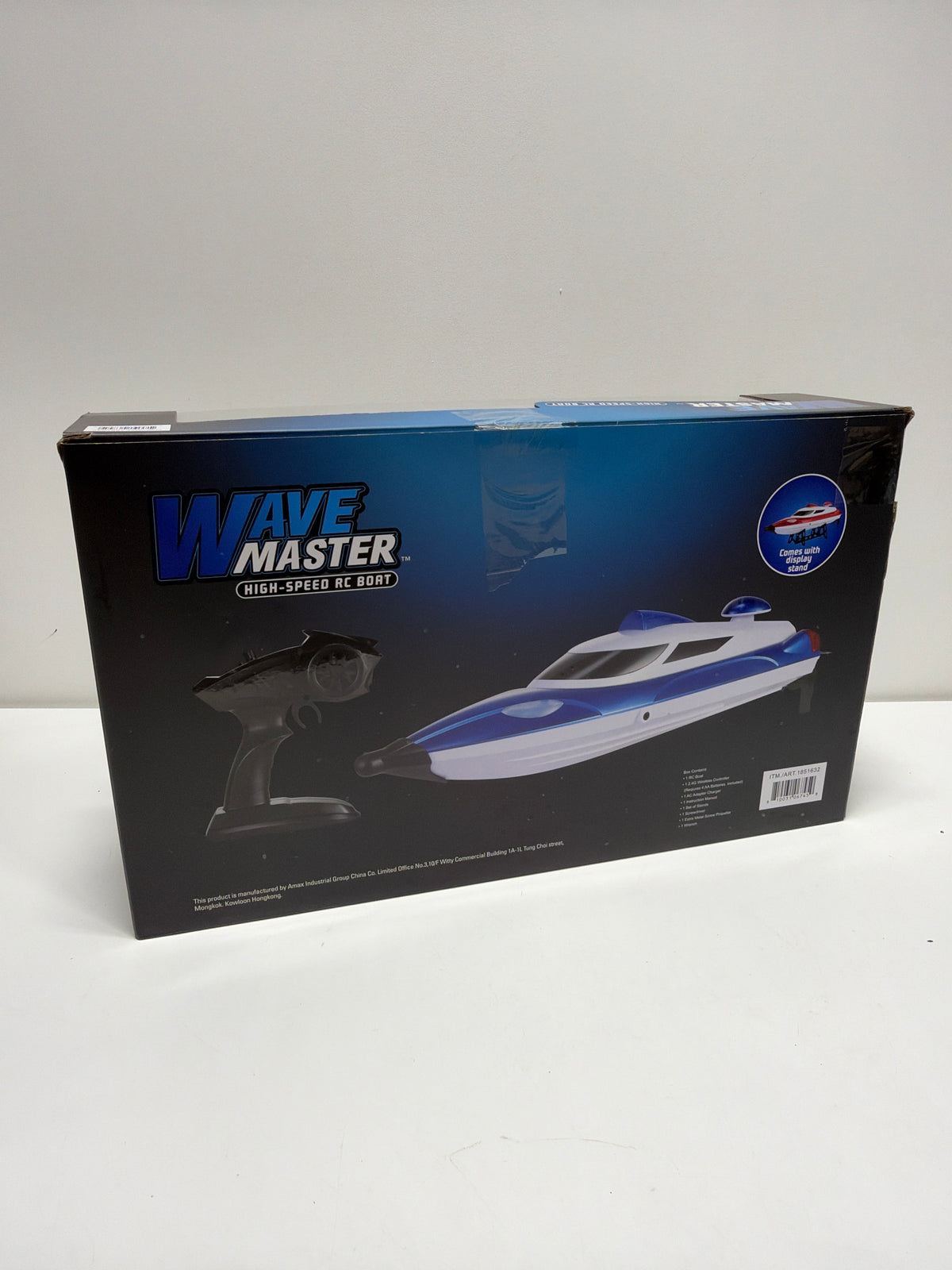 Amax Wave Master High Speed RC Boat Blue
