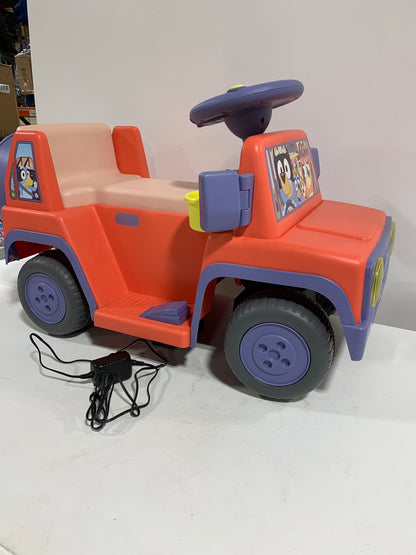 Used Bluey 6V Ride-on Road Trip Edition