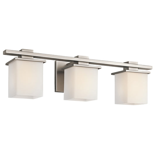 Tully 3-Light Bathroom Vanity Light Wall Mount in Antique Pewter
