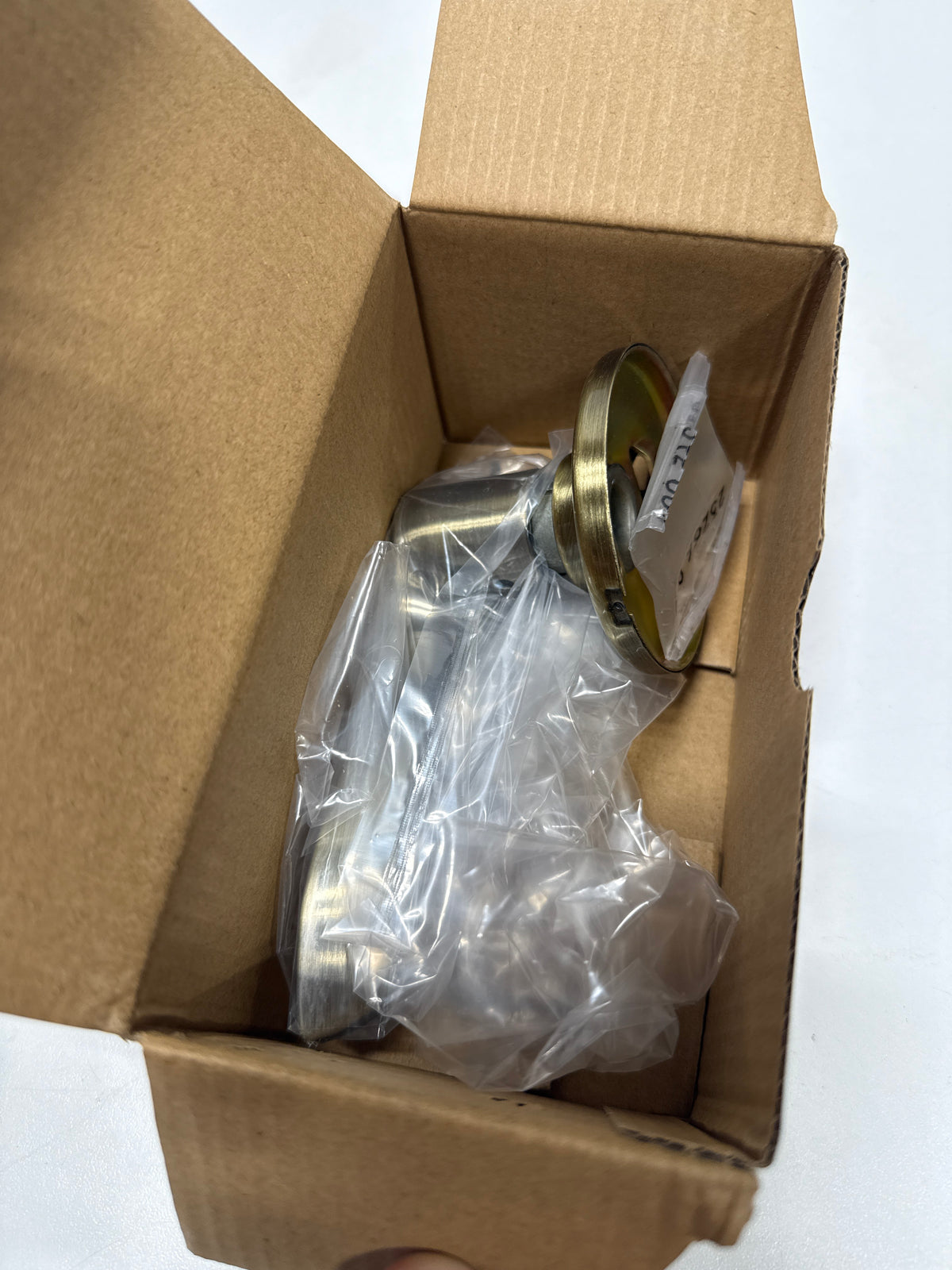 Kwikset 488BL-RH Balboa Right Handed Non-Turning One-Sided Dummy Door Lever Antique Brass