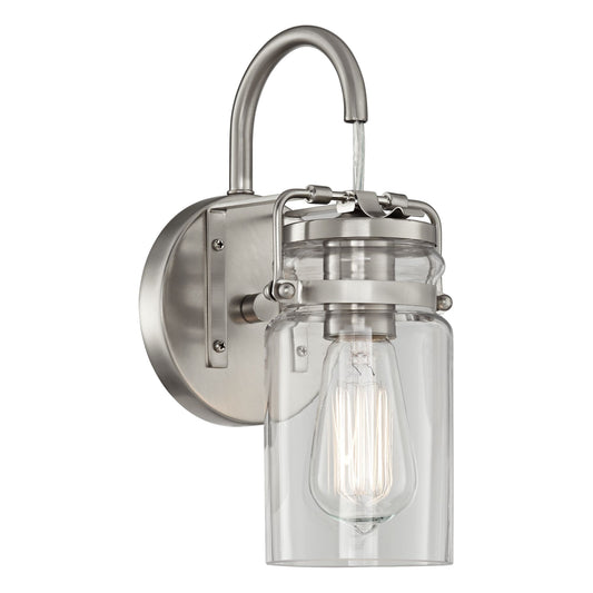 Kichler Lighting - One Light Wall Sconce - Wall Bracket - Brinley - 1 Light Wall