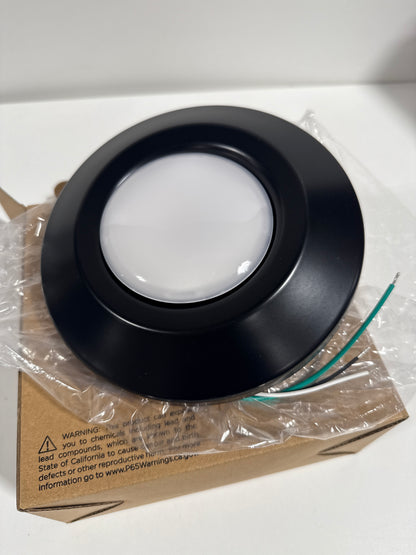 Progress Lighting Intrinsic - 15.5W 1 LED Adjustable Eyeball Flush Mount in Contemporary Style-1.546 Inches Tall and 7.25 Inches Wide