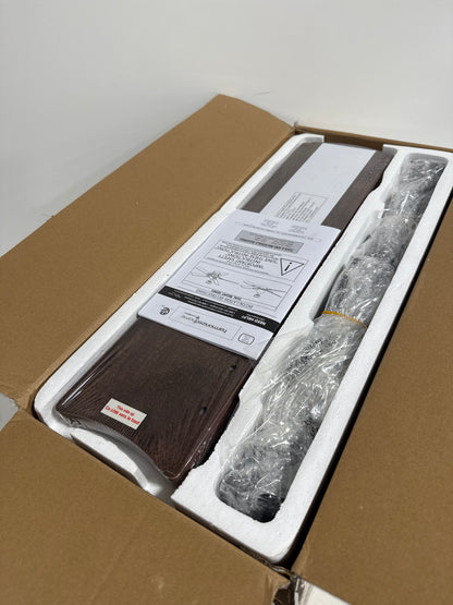 Canarm CF52LOX4BK Madison 52 Inch Black with Rustic Maple Blades Indoor Fan