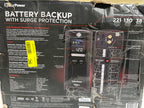 See Desc Cyber Power 3011903 6 Ft. Black 890 J 10 Outlets Battery Backup & Surge Protector - *Computers & Office
