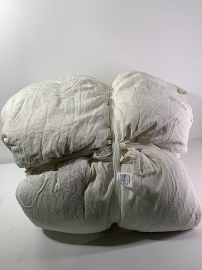 No Shams - Heavyweight Linen Blend Comforter & Sham Set - Casaluna King/Cal King