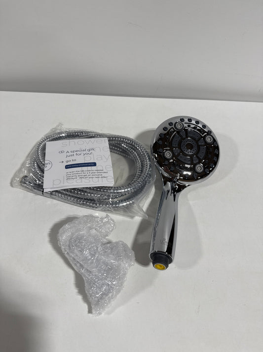 Lokby High Pressure Shower Head with Handheld 6 Settings - 5 Bathroom Hand Held Shower Heads Hose