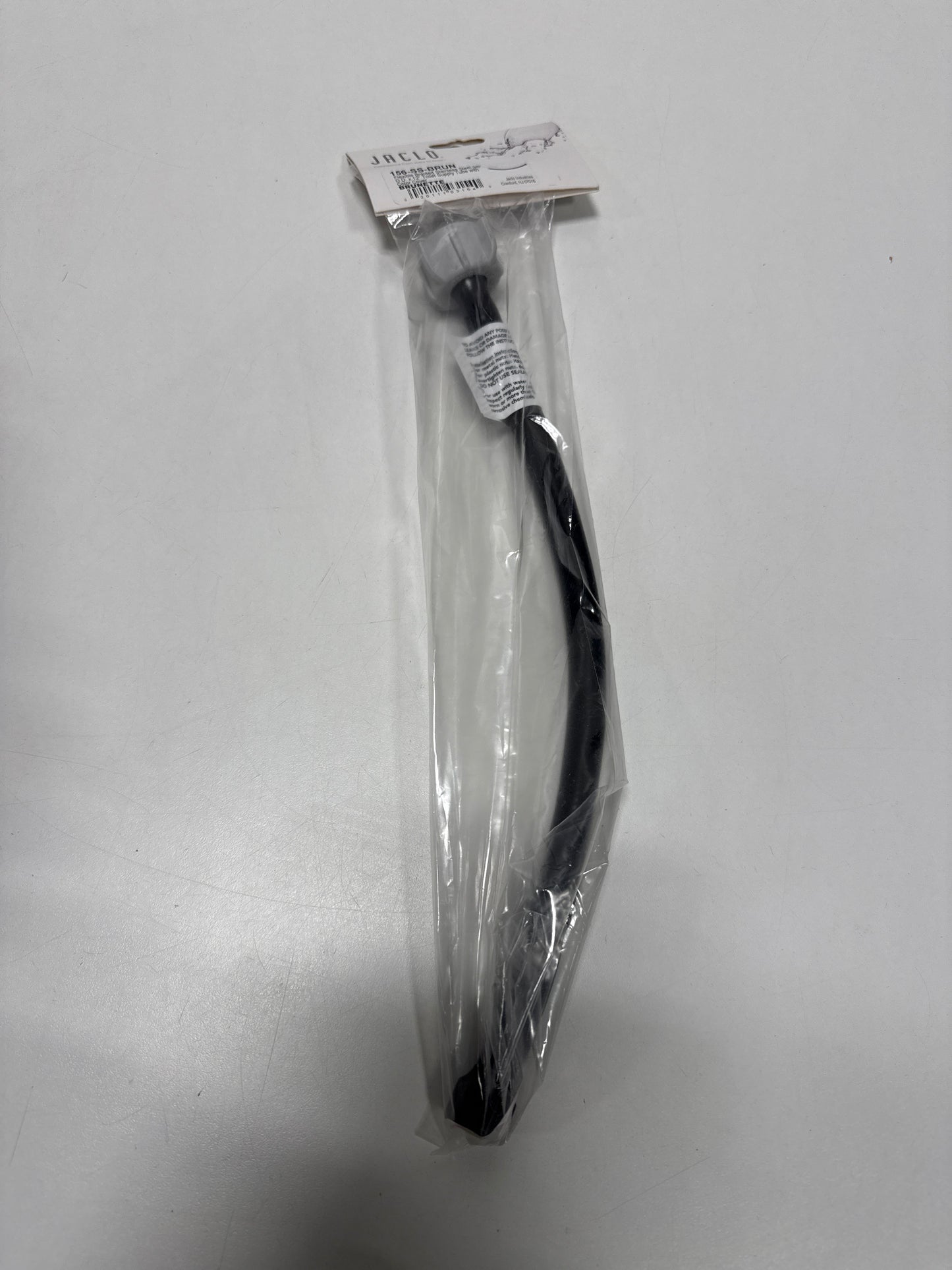 Jaclo 156-ss-brun SS Toilet Supply Tube, 3/8" x 12", Brunette