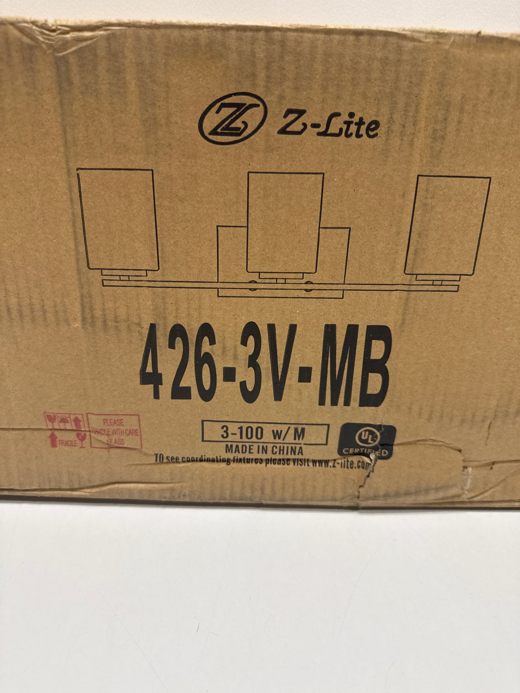 Z-Lite 426-3V Willow 3 Light 24" Wide Bathroom Vanity Light Matte Black