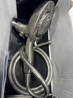 Used Delta In2ition 2.5 GPM Multi Function Shower Head with Touch-Clean, MagnaTite, and H2Okinetic Technology