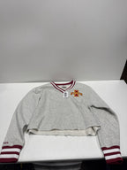 NCAA Iowa State Cyclones Women's Champion Ash V-Neck Sweatshirt - S