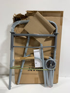 Dent Medline Lightweight Folding Walkers for Seniors Adults with 5” Wheels Steel Frame Supports up to 400 lbs.