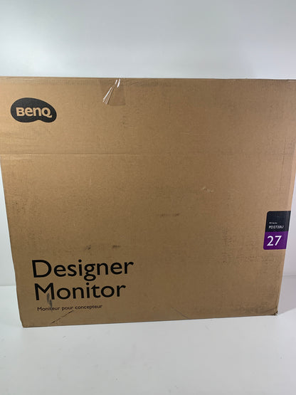 BenQ - PD2720U DesignVue 27" IPS LED 4K HDR Monitor | Thunderbolt 3 |AQCOLOR Technology for Accurate Reproduction - Gray/Black