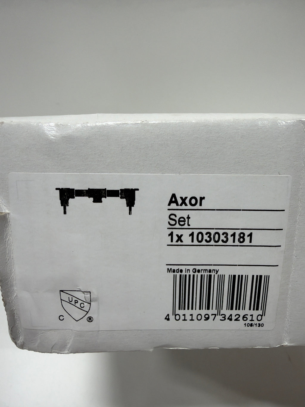 Rough-in Valve for Axor Three Hole Wall Mount Bathroom Faucet