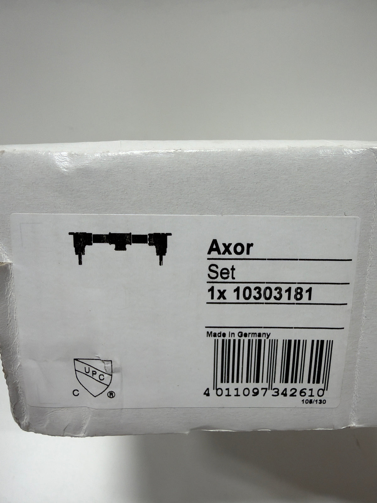 Rough-in Valve for Axor Three Hole Wall Mount Bathroom Faucet