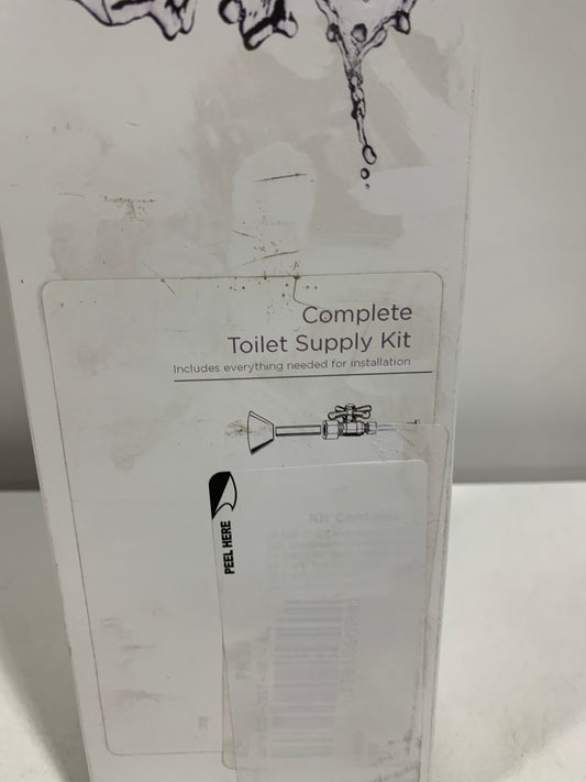 Jaclo 622-72CT-SB 5/8" x 3/8" OD Compression Valve with Standard Cross Handle, Cover Tube and Bell Escutcheon, Satin Brass