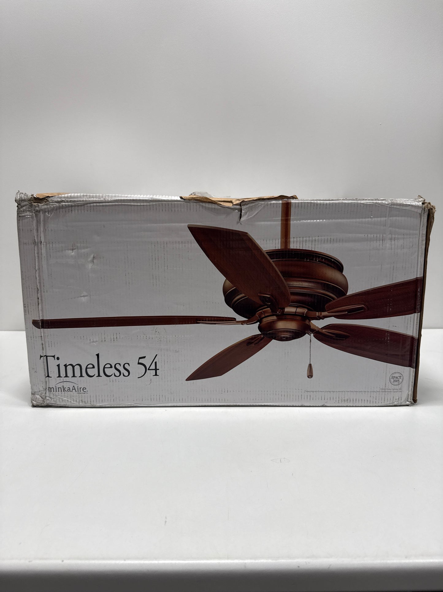 Minka-Aire F614-DBB Timeless 54 Inch Ceiling Fan in Dark Brushed Bronze Finish