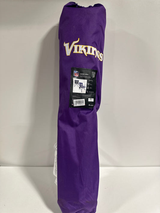 NFL Hard Arm Folding Tailgate Chair Minnesota Vikings