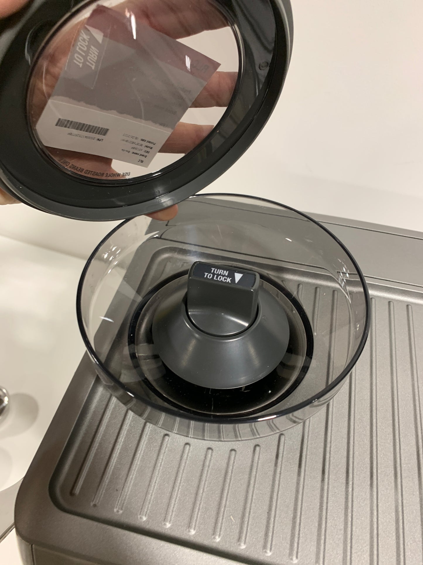 Scratch  & Dent  Breville - the Barista Express Impress Espresso Machine