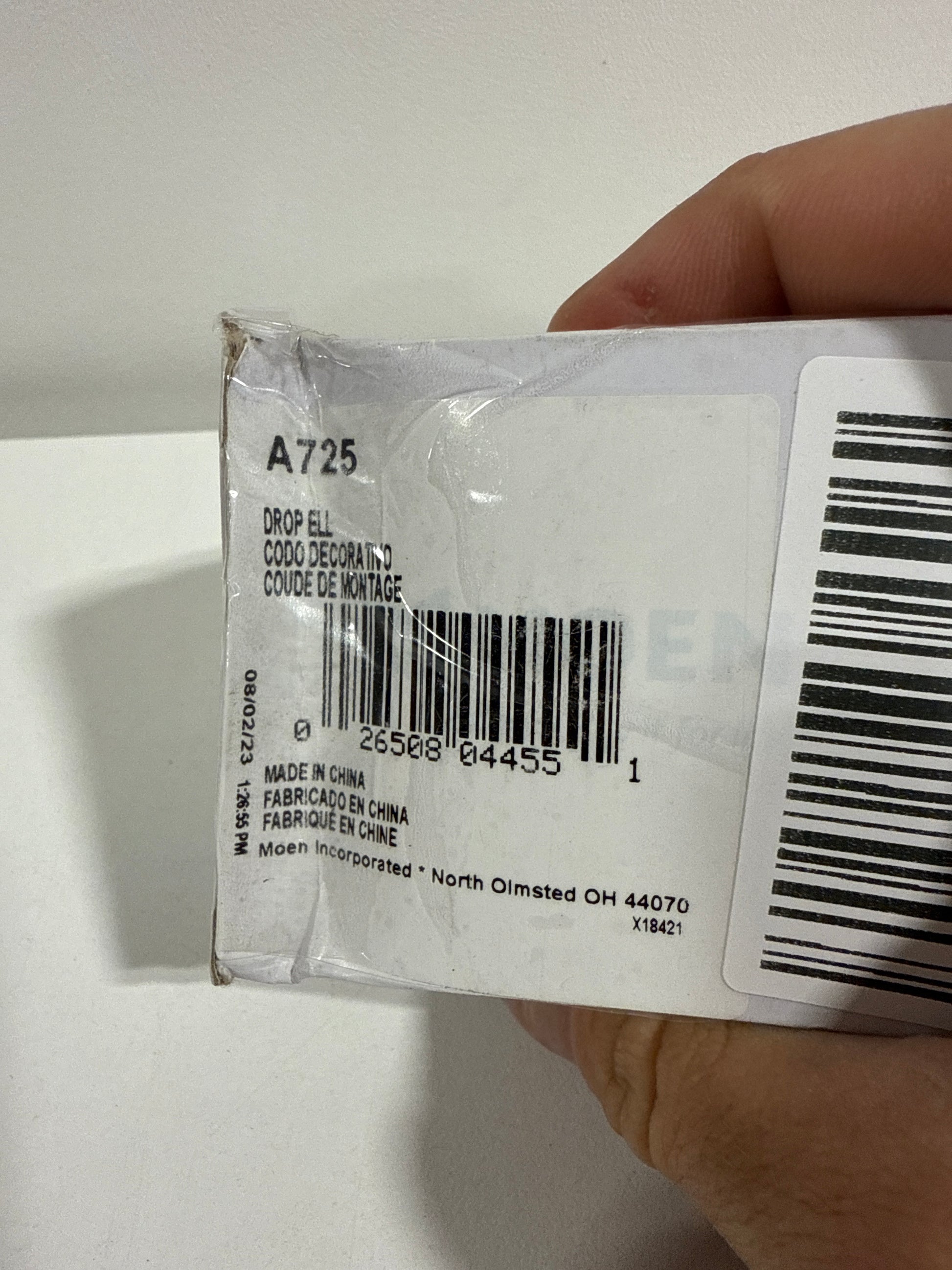 Moen A725 Drop Ell - *Plumbing