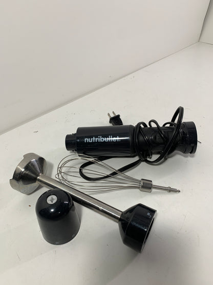 Used Immersion Black Blender with Multi Attachments