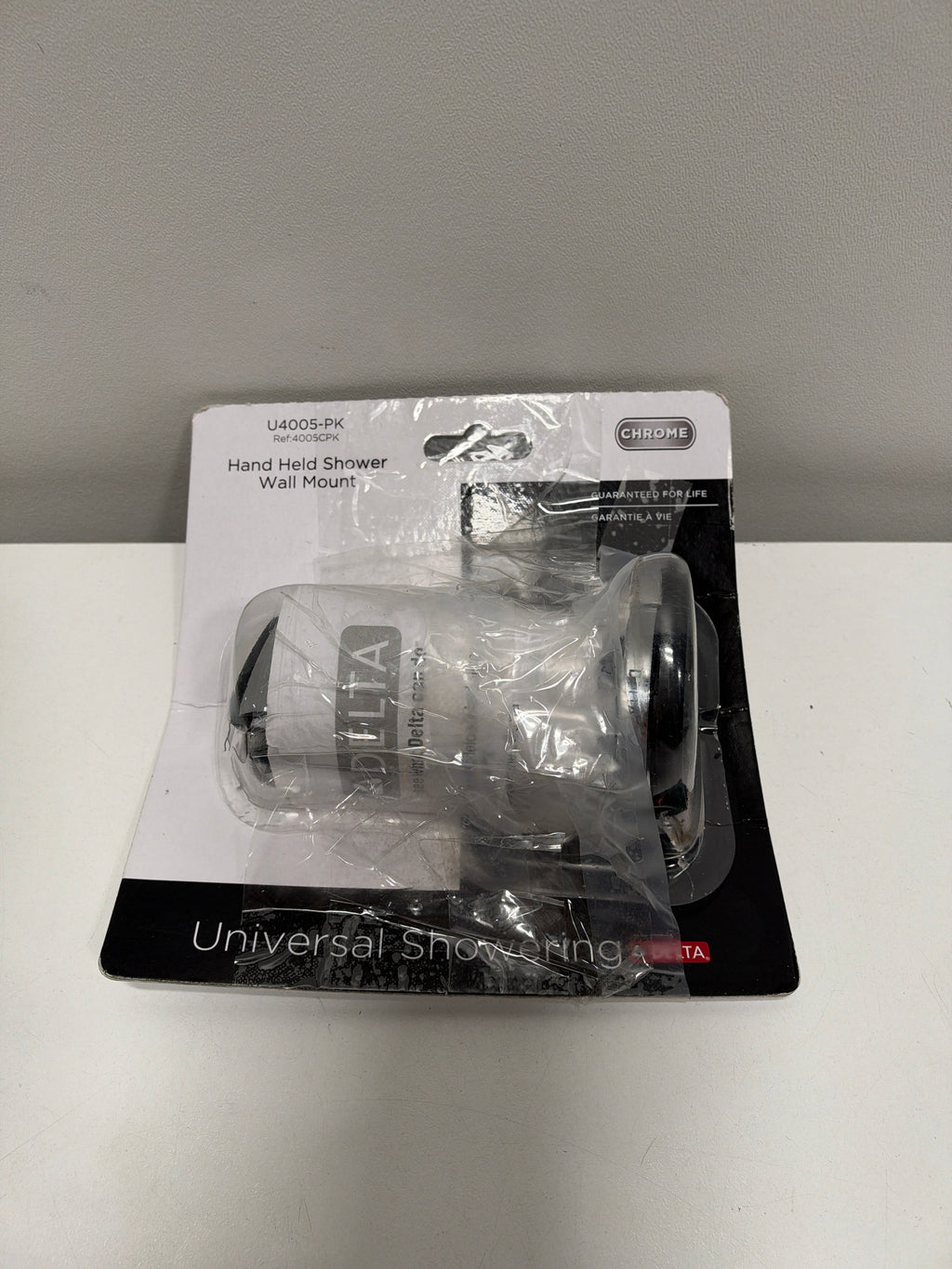 Delta U4005-PK Adjustable Wall Mount Chrome