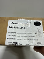 American Standard 7018101.243 Edgemere Single Control Bathroom Faucet, Matte Black