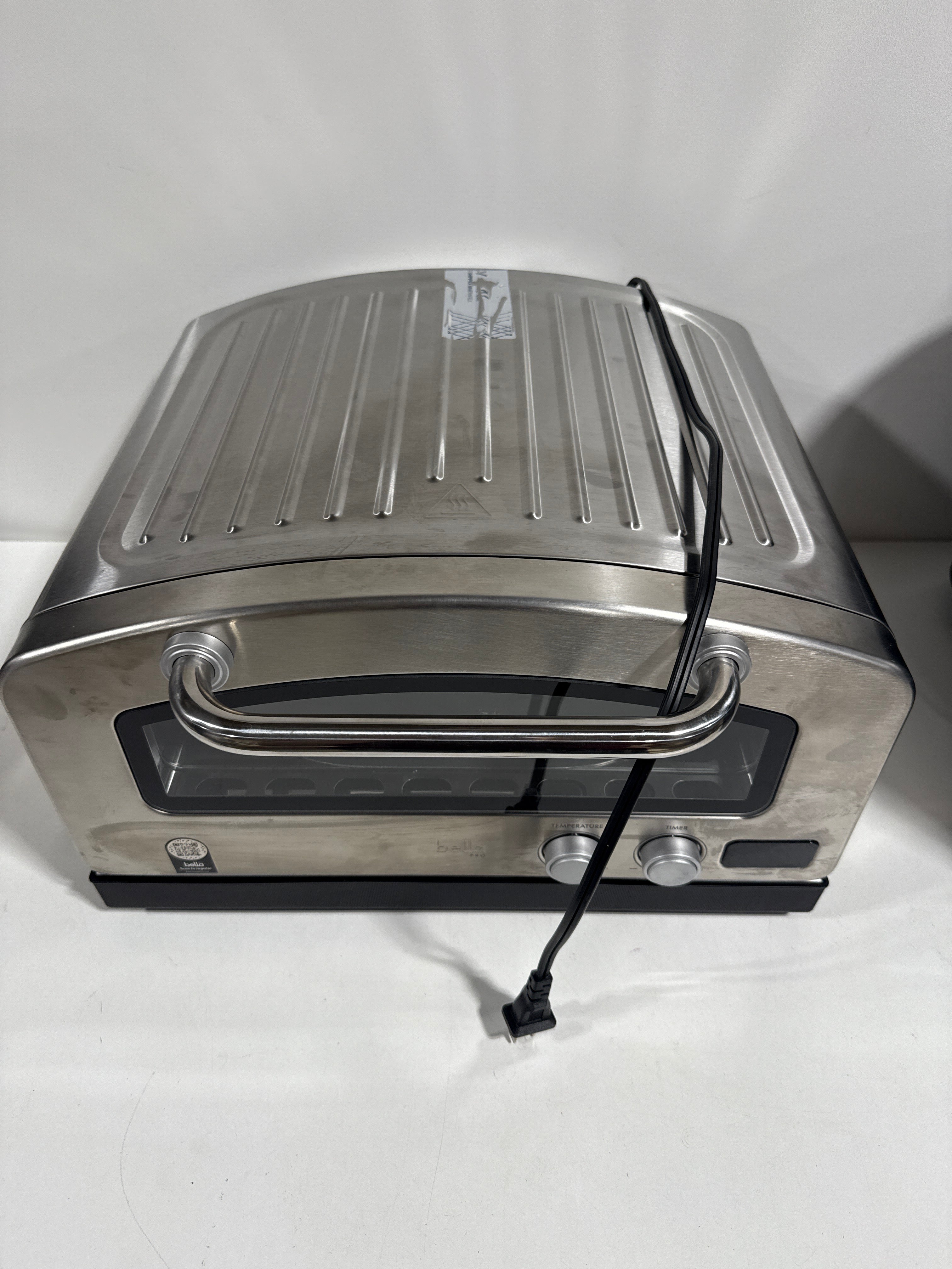 Used Bella PRO - Blaze Pizza Oven+ - Stainless Steel - *Kitchen Appliances