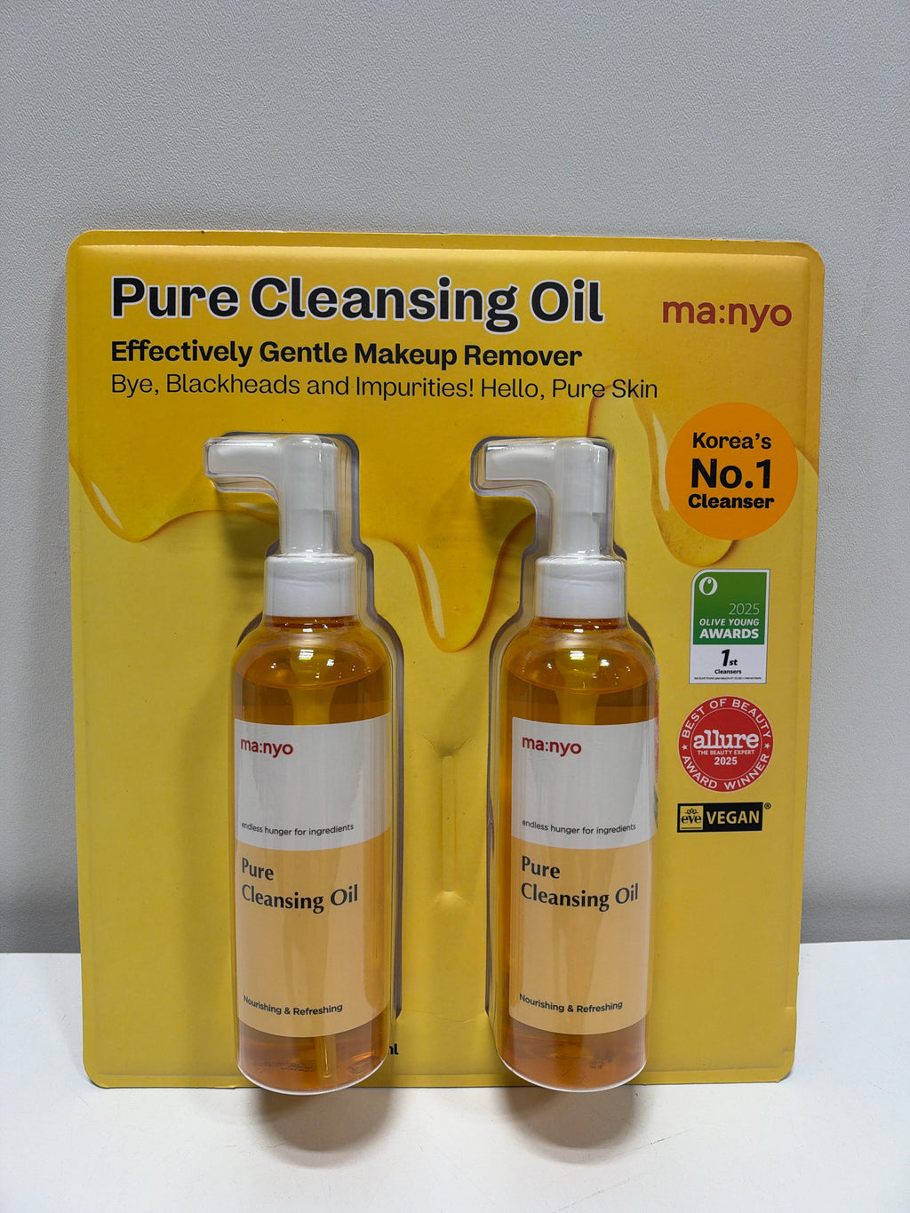 ma:nyo Pure Cleansing Oil, 6.76 fl oz, 2-pack