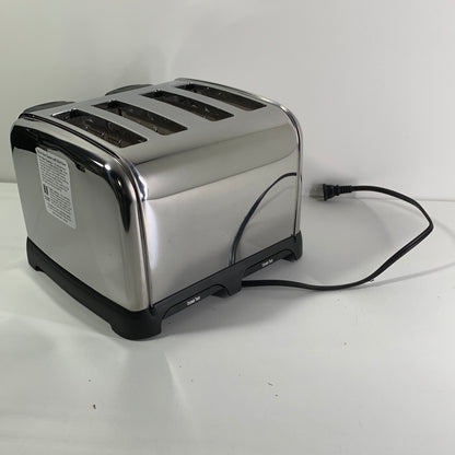 See Desc Hamilton Beach - Classic 4 Slice Toaster with Sure-Toast Technology - STAINLESS STEEL