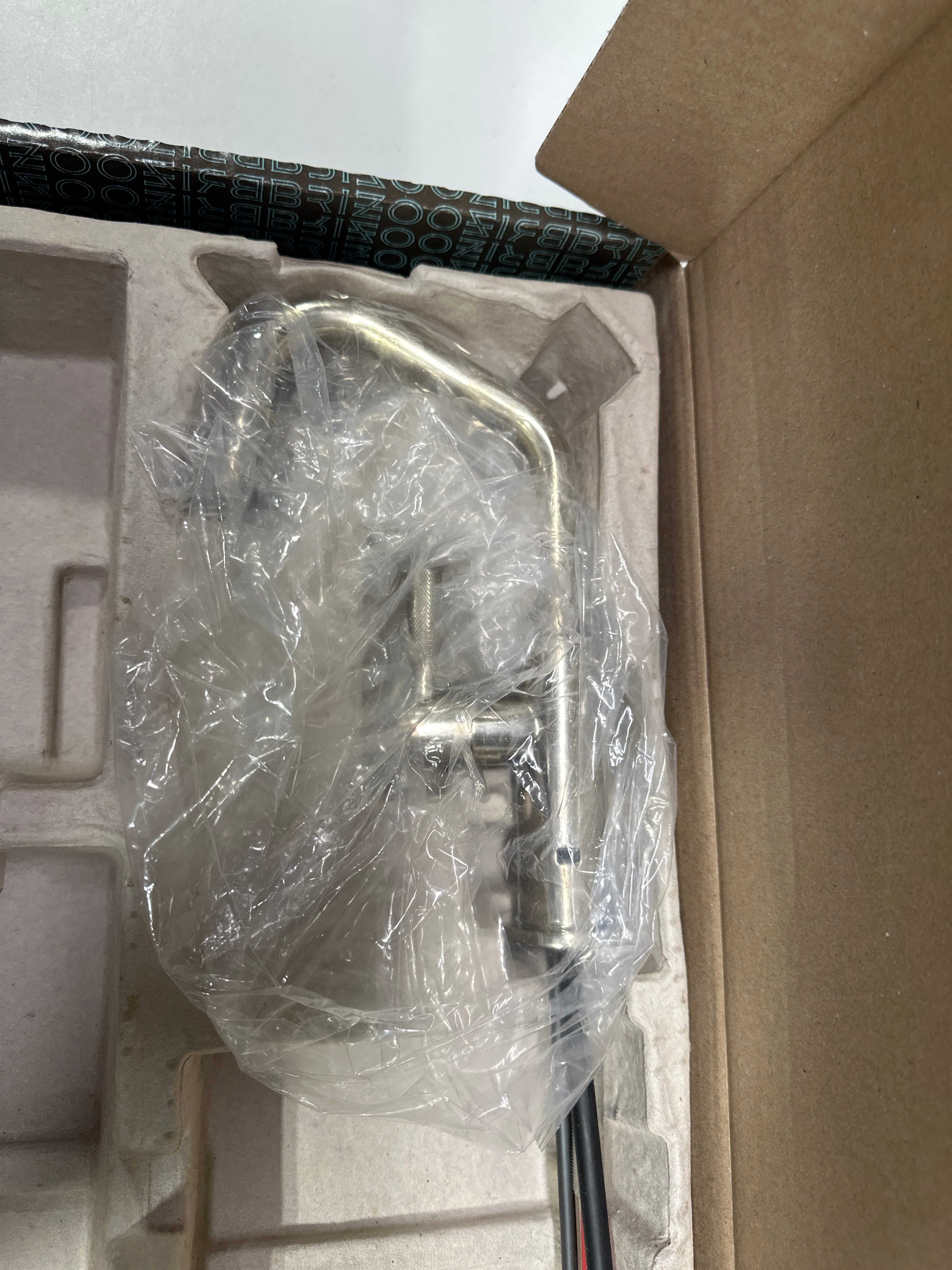 Brizo Litze 1.5 GPM Cold Only Water Dispenser Beverage Faucet with Angled Spout - RO Compatible - *Plumbing