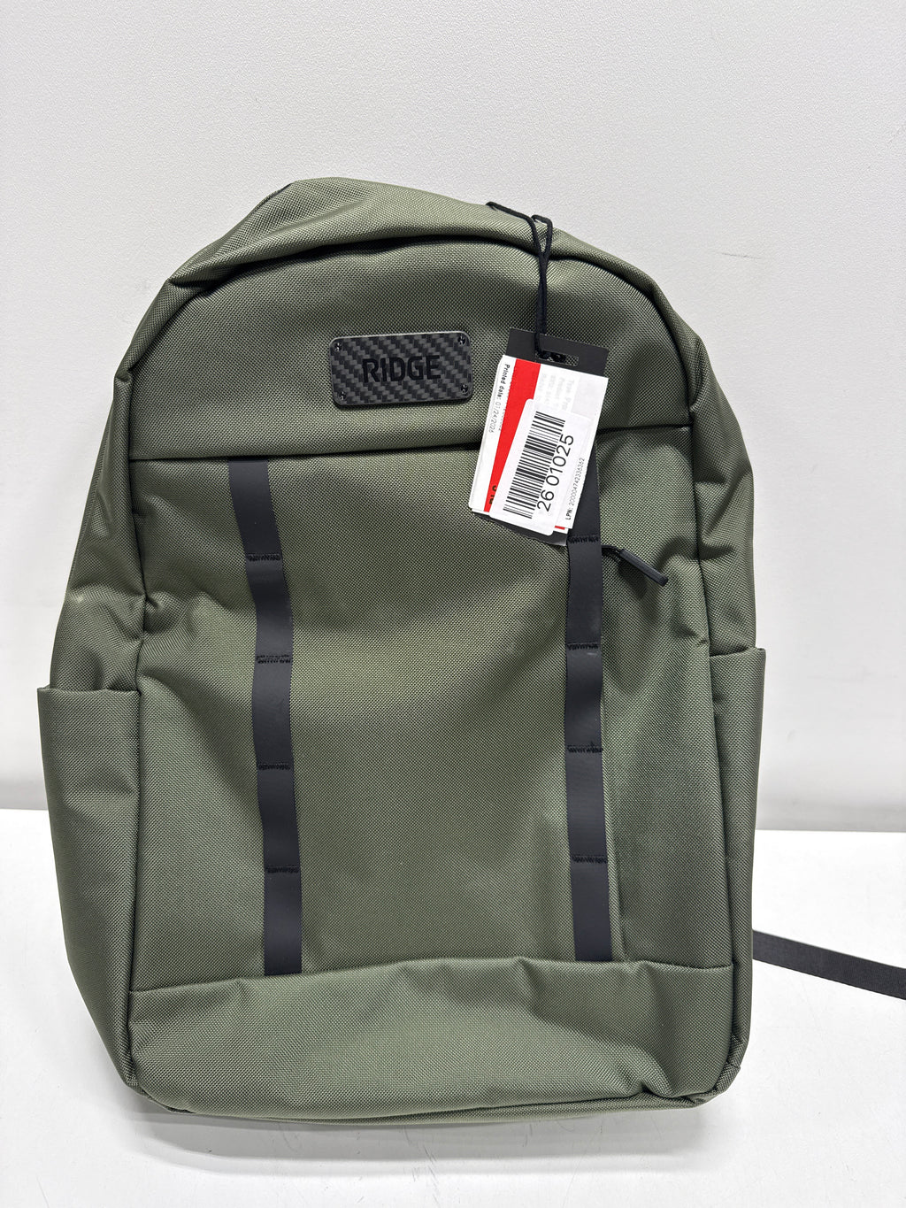 The Ridge Wallet - Commuter Backpack - Matte Olive - Green