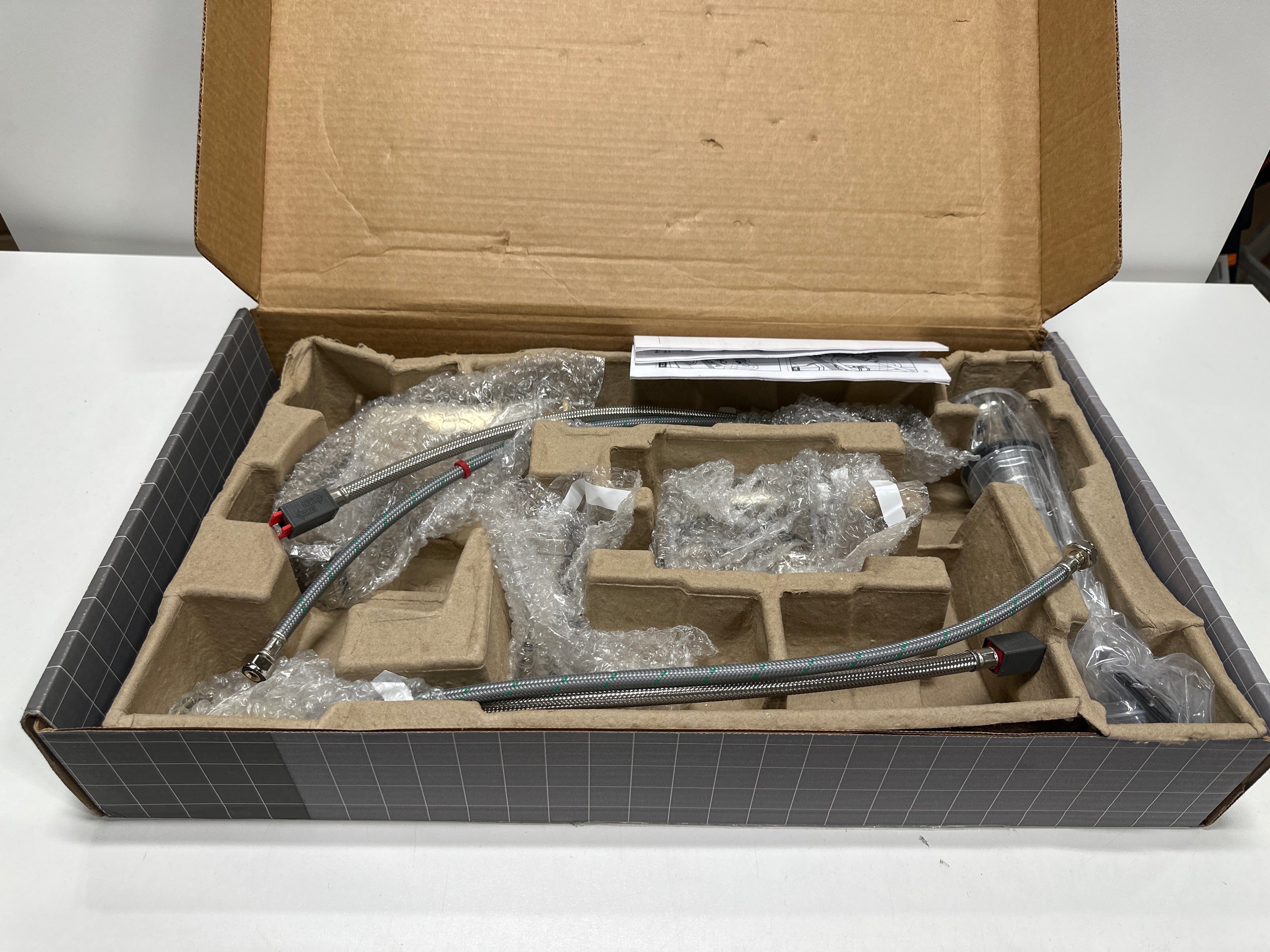 hansgrohe Locarno Widespread 2-Handle 3-Hole Bathroom Sink Faucet1.2 GPM Flow Rate, in Brushed Nickel, 04813820