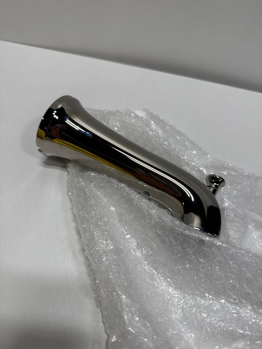 Kohler K-28563 Tempered 6-3/8" Integrated Diverter Tub Spout Vibrant Polished Nickel