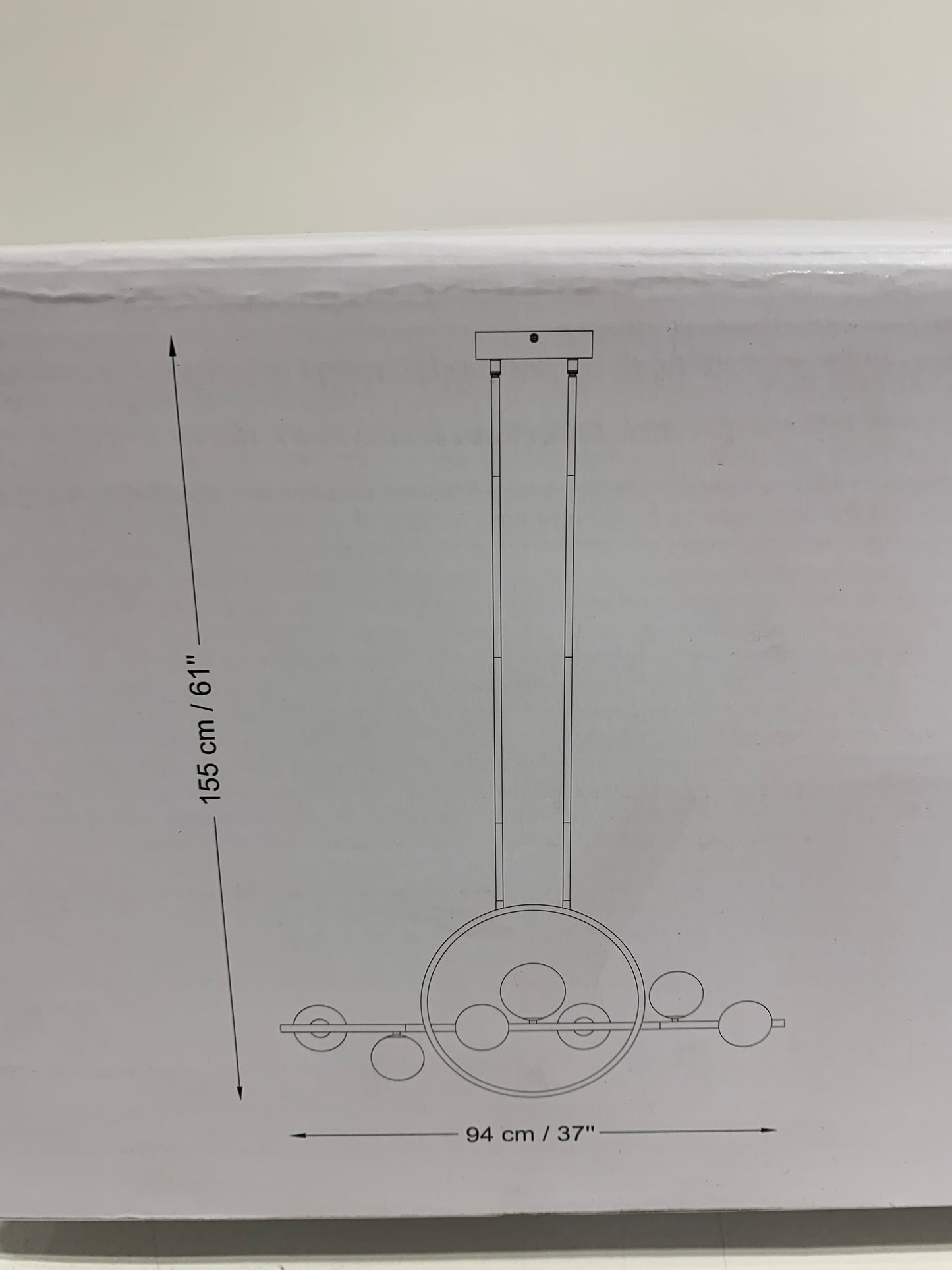 Housemark Luna 8-Light LED island Pendant 1718621