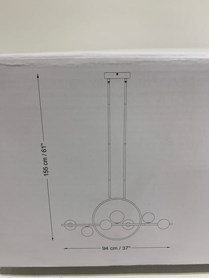 Housemark Luna 8-Light LED island Pendant 1718621