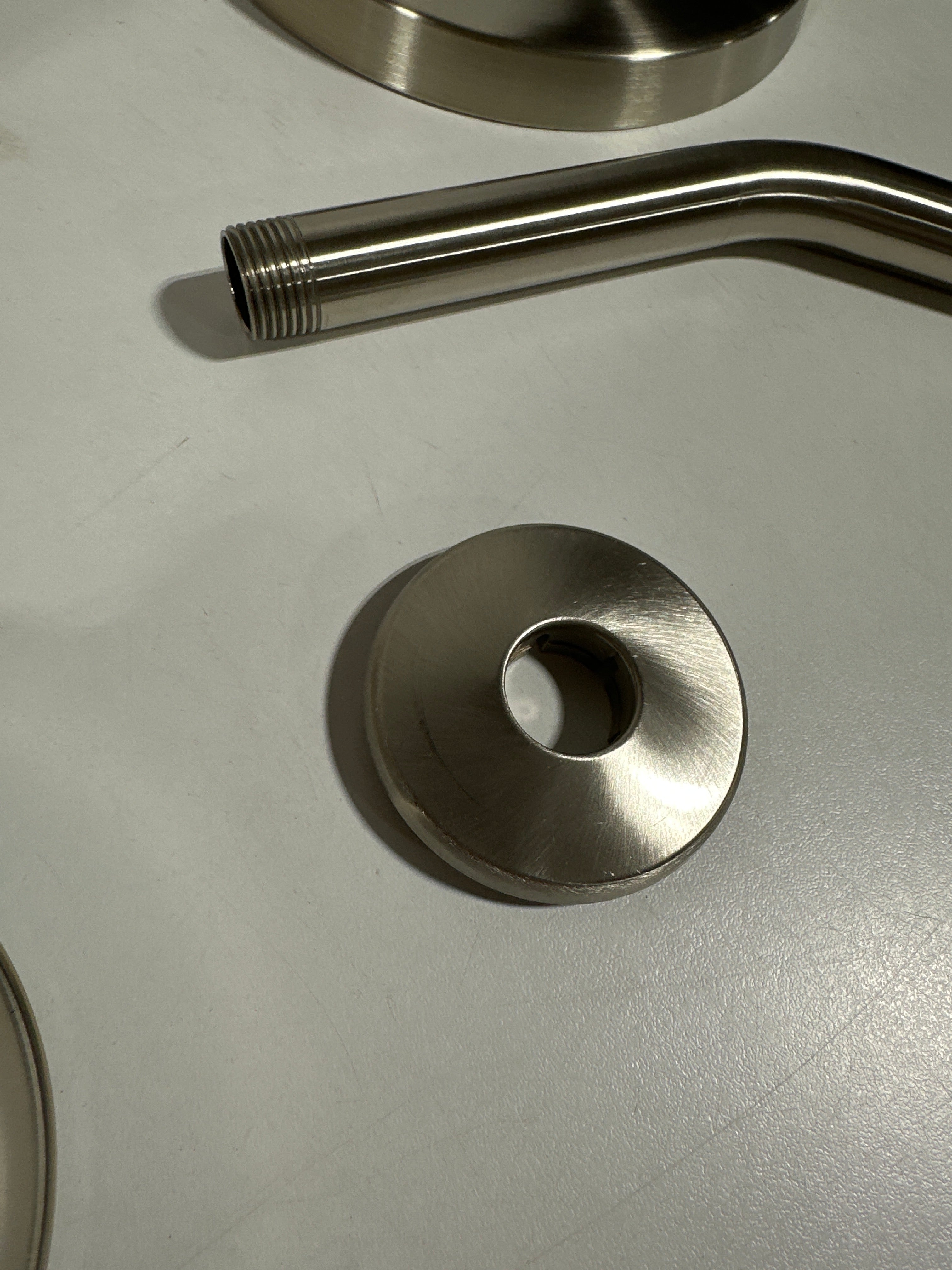 Scratch Moen UT2412EP Jase Shower Only Trim Package with 1.75 GPM Multi Function Shower Head Brushed Nickel - *Plumbing