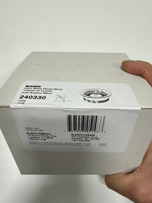 Blanco Disposal Flange, 3.5", Café 240330