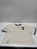 MLB Boston Red Sox Women's Champion Antique White Mesh Jersey - L