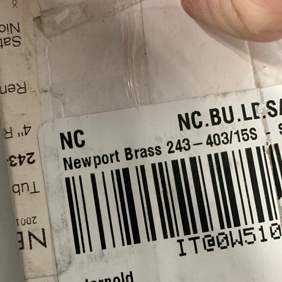 Newport Brass 4" Round Shower Drain Grid